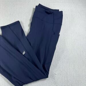 Fabletics NWT XL Oasis PureLuxe High-Waisted Legging Deep Navy With Pockets